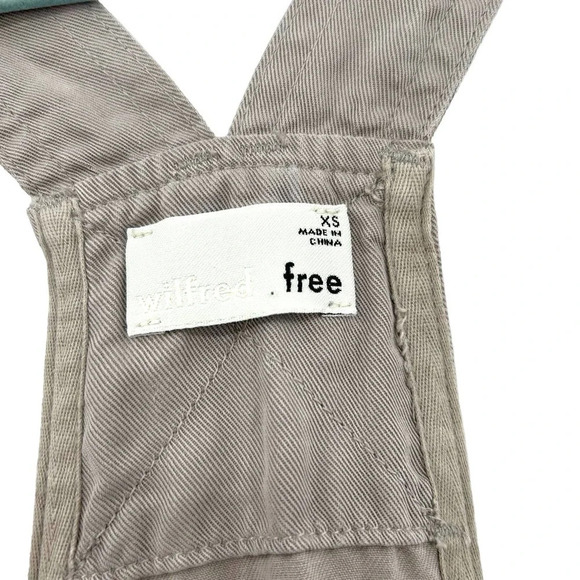 Aritzia Wilfred Free Beatriz Drawstring Overall Romper Ashen Gray Size XS - Picture 8 of 10